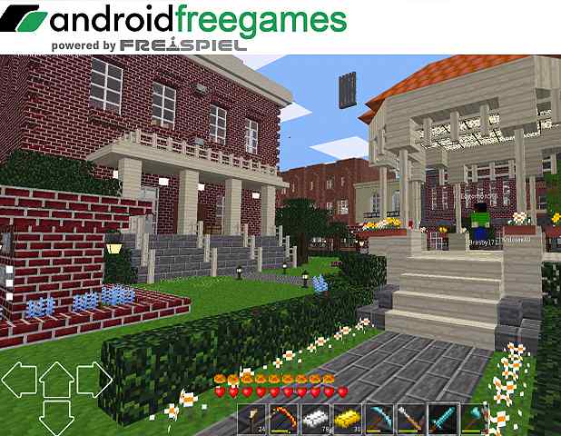 Mincraft kostenlos auf Android spielen mit Minetest